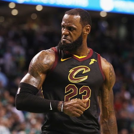 AnotherNBAFan's tweet photo. The debate isn’t LeBron vs. MJ anymore it’s 2018 LeBron vs. 2013 LeBron. 😭😭😭😭 https://t.co/oJOTgExGJd