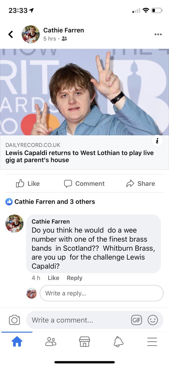 dancershiv's tweet photo. @LewisCapaldi What would the chances of this be Lewis?  Fancy doing something local?! #youknowyouwantto #reachout https://t.co/ByBfkXq92u