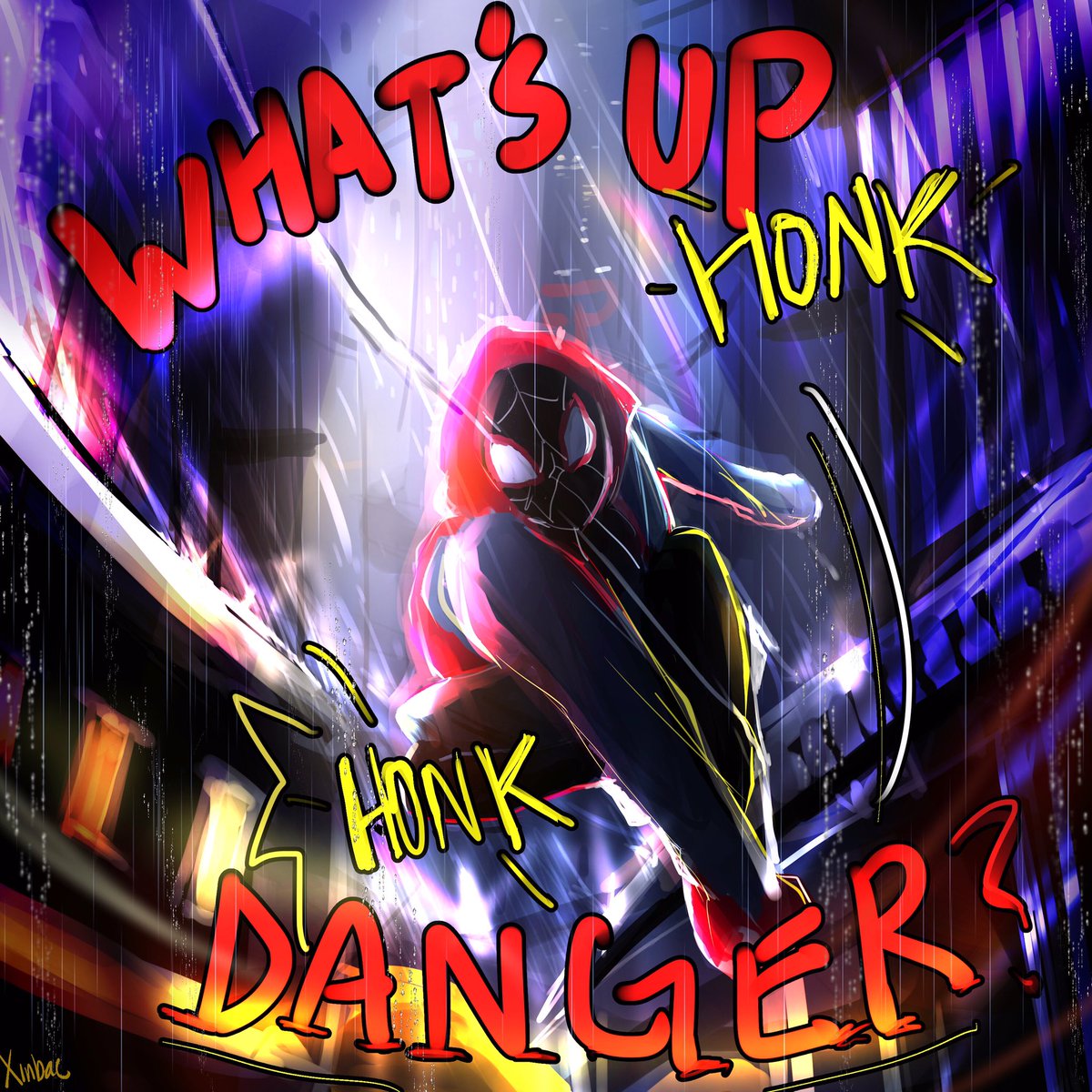 xinbae_'s tweet photo. I really love this movie!! HANDS DOWN I GOT A FAVORITE NOW :D. I wanna give my kudos to the whole animation team because this movie is insanely good. I couldnt help but drawing Miles. #Whatsupdanger #milesmorales #intothespiderverse #fanart https://t.co/7Q7iyGPiJY