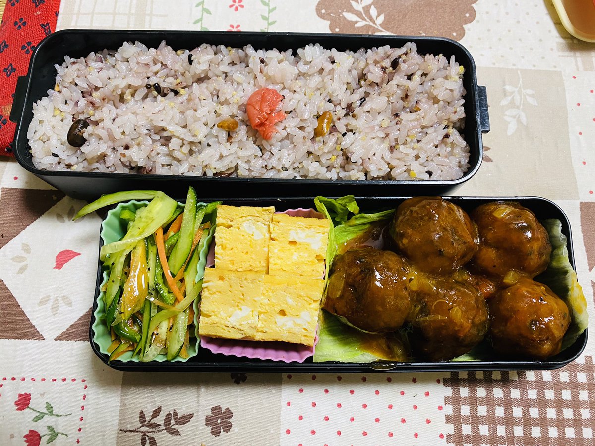 antyan1213's tweet photo. お弁当生活25日目🍱
ご飯は十六穀米を使用🍚
意外と好きです😄

https://t.co/oO7HjxEDm5 https://t.co/TPV3U0dh6P