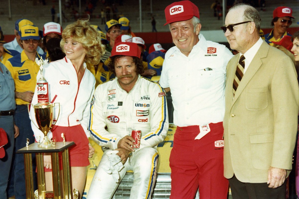 In 1982 legend Dale Earnhardt Sr picked up his first win at darlington the 1982 CRC Chemicals Rebel 500 #NASCARisBack