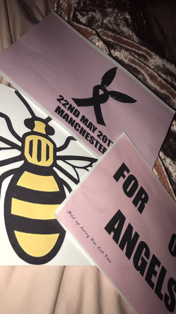 Luceeesufc18's tweet image. This Friday will mark 3 years since the Manchester Arena attack. Seeing as I can’t go out and pay my respects I will be sticking these in my window in remembrance of the 22 innocent people who unfortunately lost their lives that night❤️🐝#WeStandTogether #manchesterarenaangels
