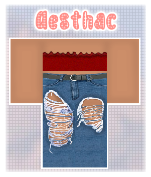 Aesthac On Twitter Red Bandeau W Ripped Jeans Buy Here Https T Co 8tyzbld6id Https T Co 7xhhtixcbh Roblox Robloxugc Robloxdesign Jailbreak Friend Playing Game Robloxjailbreak Robloxaccount Robloxclothing Https T Co 0njerh4k66 - ripped blue jeans roblox