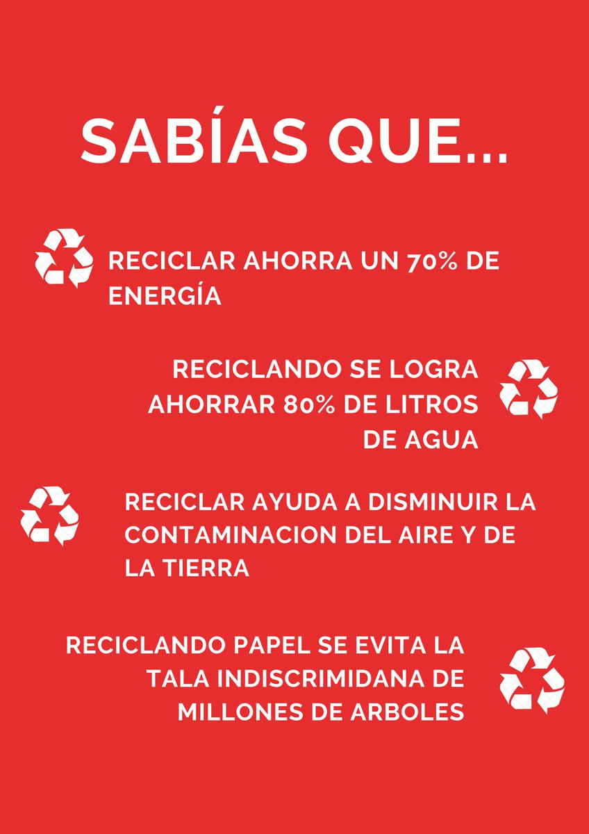 JR_MAR_ROSARIO's tweet photo. “Día mundial del reciclaje “ 
♻️ Enterate de algunos de los beneficios de reciclar https://t.co/dvcGm0B1zS