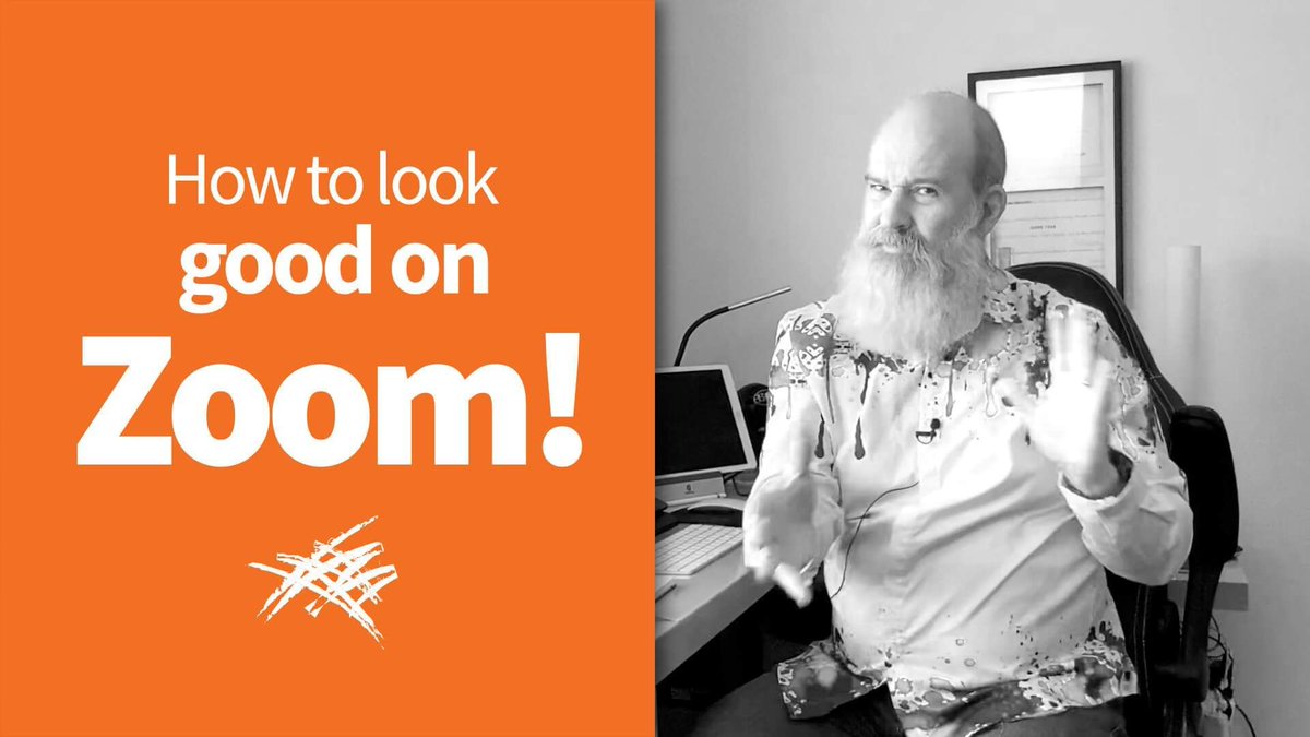 almostanything's tweet image. “In this video, I look at 4 main things you can do to make yourself look like you know what you’re doing on Zoom (even if you actually don’t really).” aaweb.link/2WxcALF