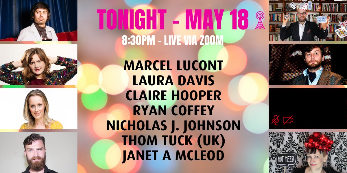 LocalLaughsStK's tweet photo. TONIGHT. Another gut-bustingly funny hour of live (via Zoom) comedy. Is it pre-recorded? Nope! Gotta be there. 8.30pm AEST showtime (11.3am GMT) BOOK https://t.co/d6nOU8UgpT #whatsonmelbourne #zoomzoomzoomzoom #comedy #livecomedy #funny #lockdownlaughs #locallaughs https://t.co/bTFpnLaanD