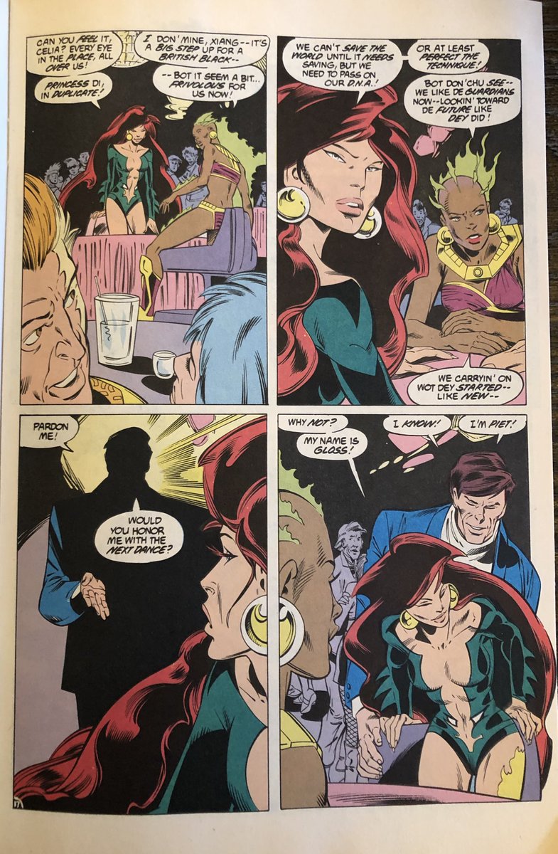 Old Comics Also Always Joe Staton Is A Beast Love The Look Of His Harbinger Too Giving A Character Hiv In The First Issue Or At Least The Chance Of