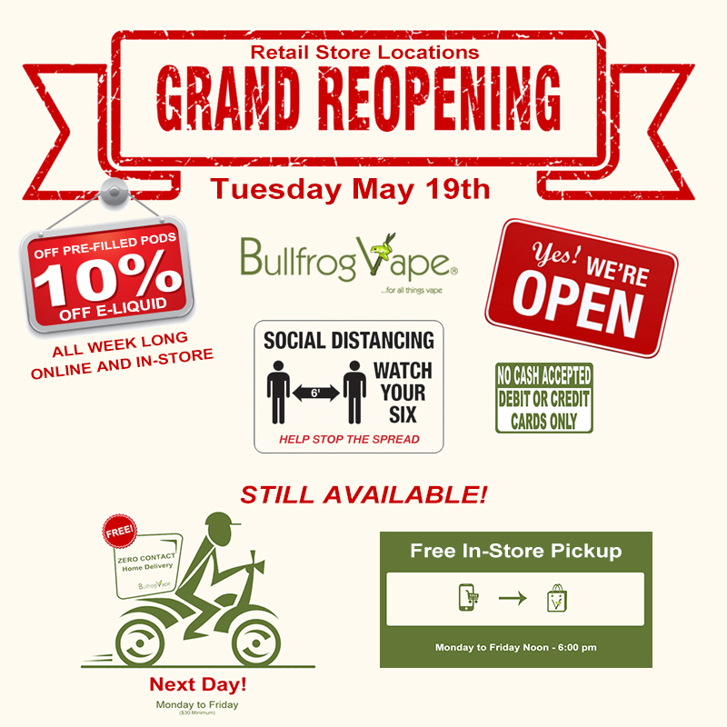 BullfrogVape 🇨🇦 19+ (@bullfrogvape) on Twitter photo 