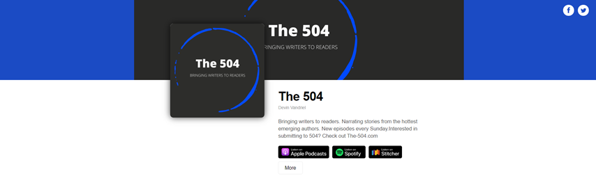 PodcastThe504's tweet photo. We are officially on the most popular podcasting apps. 
https://t.co/xzRtOsNous https://t.co/L57I3y10Hx
