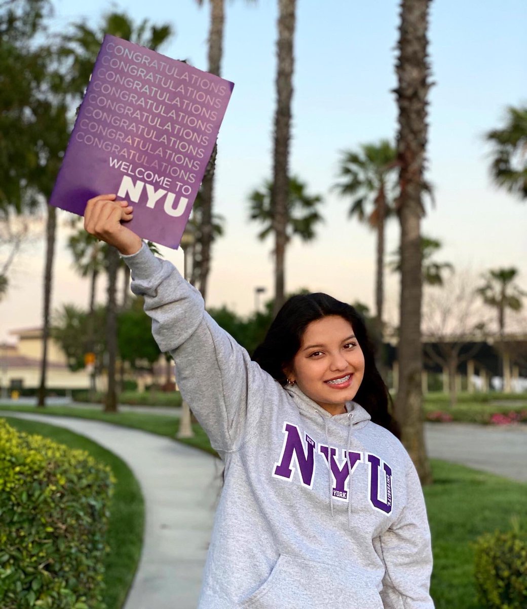 headed to the big apple and feeling blessed #nyu2024 💜