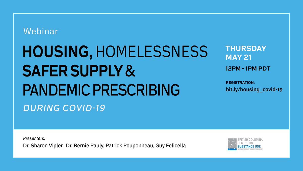 emma_lyR's tweet photo. Can’t wait to listen in on this conversation #housingsecurity #SafeSupply #PandemicPrescribing #Covid19 #IntersectingCrises https://t.co/rcFIoSrlEf