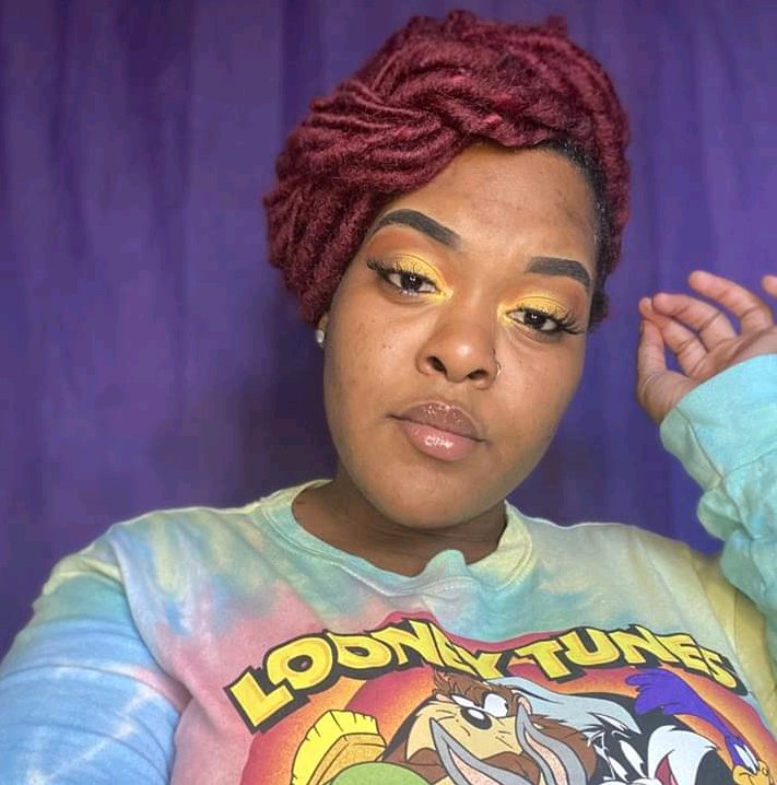 m33muzak's tweet photo. Ladies Gents Unicorns &amp; every1 else that enjoys makeup visit our site https://t.co/GBtyfYg5Pg if u like this look! Grab our Faded Fall palette Get a Slick'em Gloss &amp; Catch those Matte Kisses 💋 More 2 come Pls RT! #TKBeauty #TKB #Sisters #BlackOwnedBusiness #Makeup https://t.co/A3tVci4y7Z