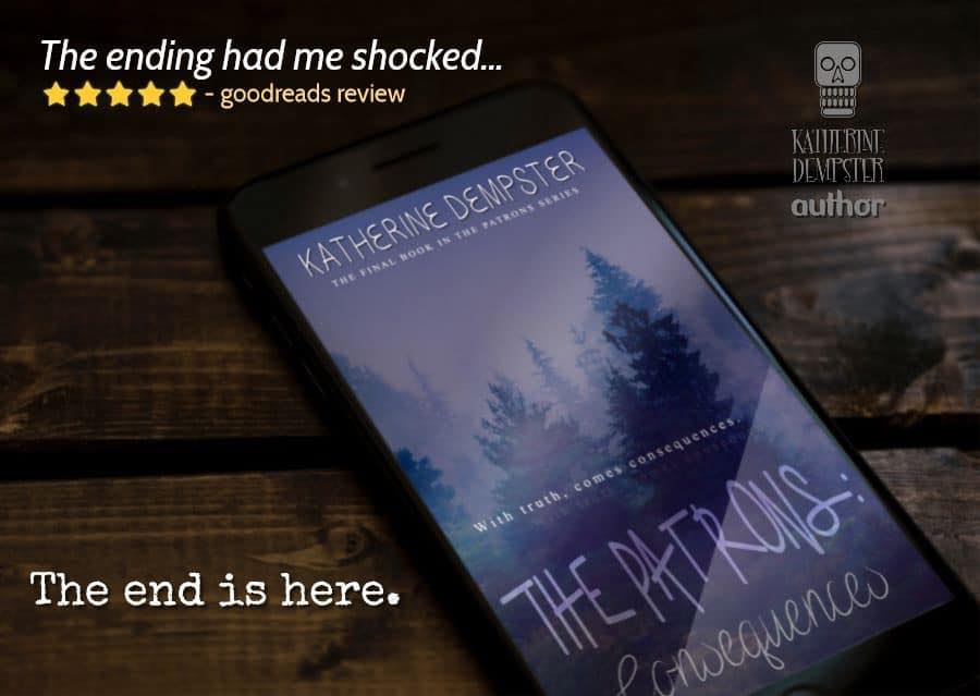 books2read.com/u/mZKEMp
Abby Whitmore has transformed from an unassuming college grad to a member of a powerful supernatural family, The Patrons. T Abby is ready to fight - the end is here.
The final book in The Patrons Series is AVAILABLE NOW!