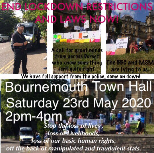 KrisTDime1's tweet photo. Bournemouth Saturday 23rd May, 2020.

Come join us. https://t.co/cY3IbhV3Zl