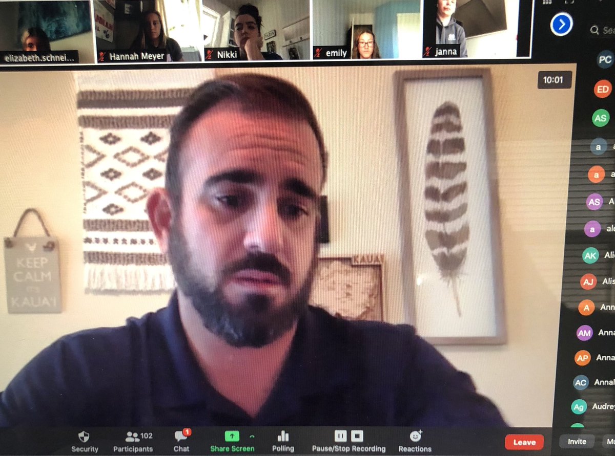 Sunday was for the girls in ODP. Thanks to all our head coaches for leading Zooms for their pipeline teams. <a href="/USAWP/">USA Water Polo</a> <a href="/ethandamato11/">Ethandamato</a> <a href="/kristinchantel1/">Kristin</a> and Coach Nicki