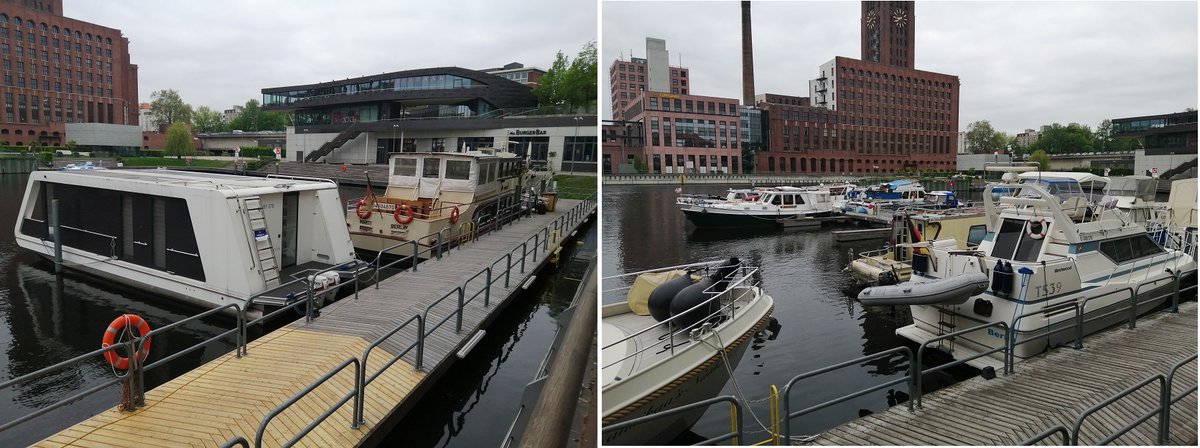 Tempelhofer Hafen, Berlin.