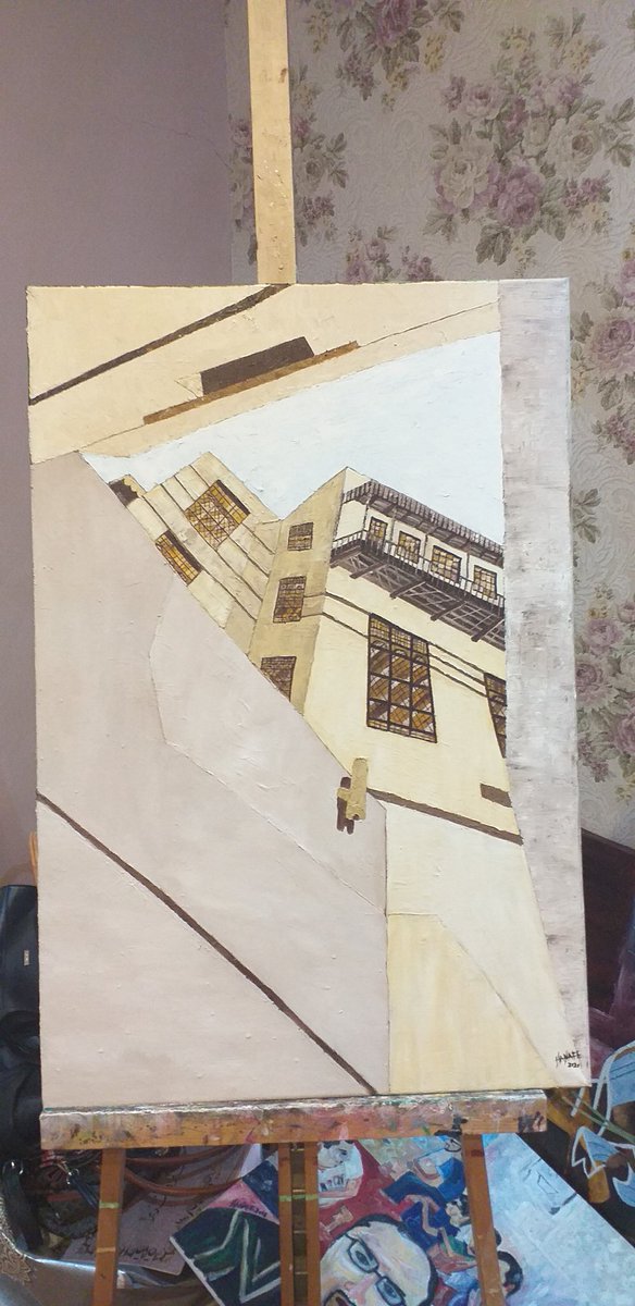 #أبدع_مع_جسفت_من_بيتك
الفنان التشكيلي :محمد حنفي