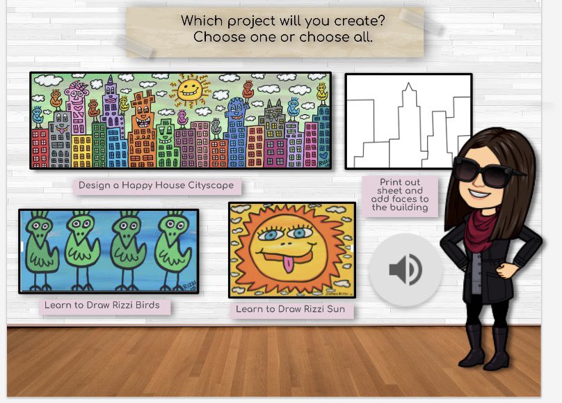 shoshyart's tweet photo. James Rizzi #choiceboard #arted #arteducation #artsed #distancelearning #artsedtech #artedtech https://t.co/QfcoG7yTk7