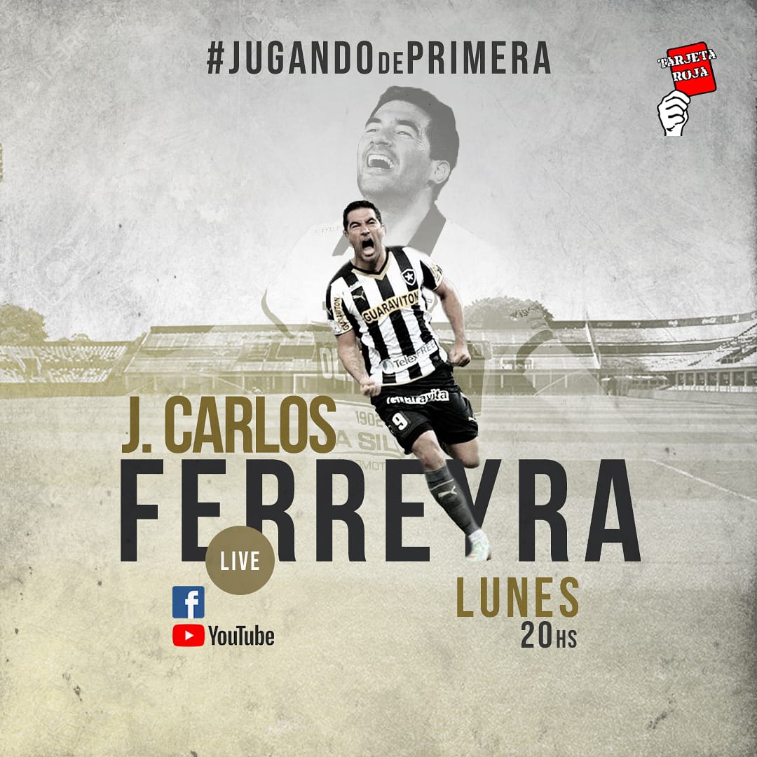 Este lunes, en #JugandoDePrimera , <a href="/PabloOlivarez9/">Pablo Olivarez</a> habla de todo con Juan Carlos Ferreyra.
A las 20 en nuestra página de Facebook.
#QuedateEnCasa 
#independienterivadavia #AlmiranteBrown #gimnasiadelaplata #deportivocali #deportivocuenca #newells #Olimpia #botafogo