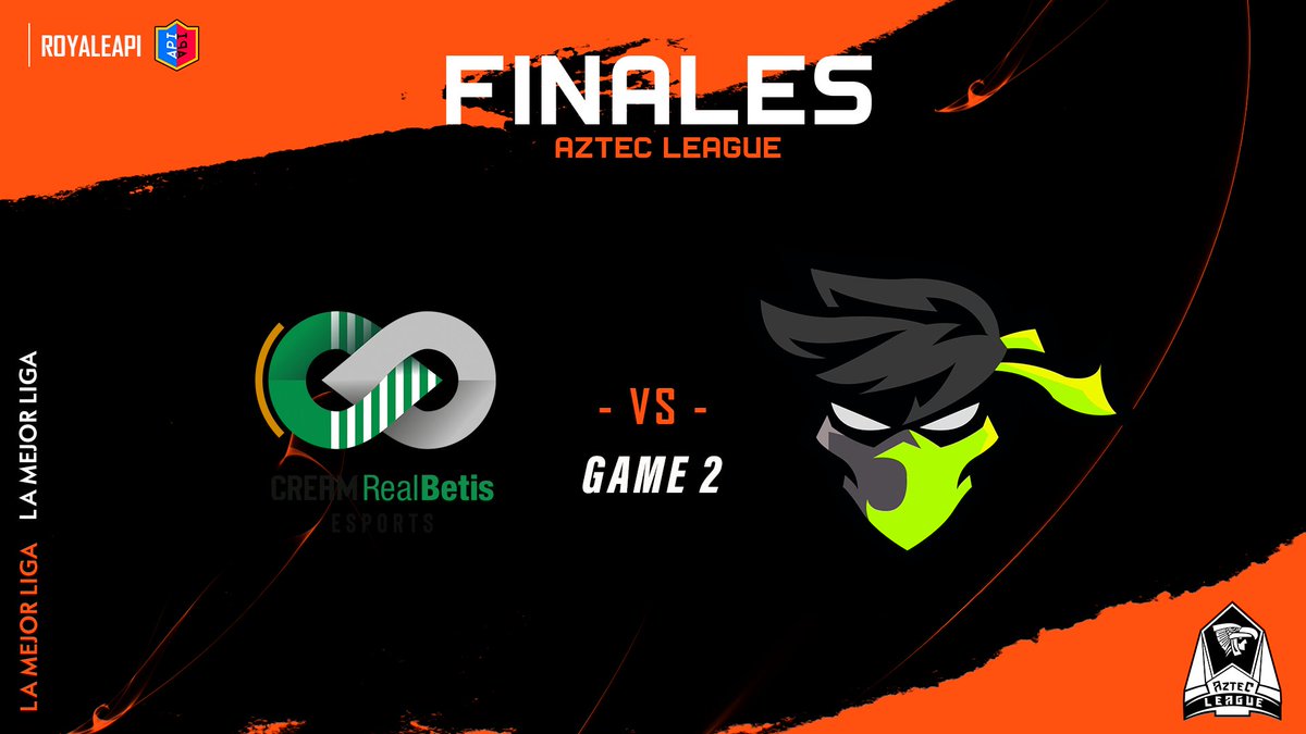 AztecLeague's tweet photo. #Split1 | Liga de Equipos Nacionales 🇲🇽
Los ninjas avanzan en el Bracket, y ahora se viene un DUELO DE TITANES 😎
@CreamRealBetis 🆚️ @ACE1gg
⏰ 7:20 p.m. CDMX
📺 @McDuck_CR
🎙 @vick_tio
🔴 Link: https://t.co/eKBchdV2Un
#GoAztec #FinalesAztec https://t.co/UjaM2xtBUi