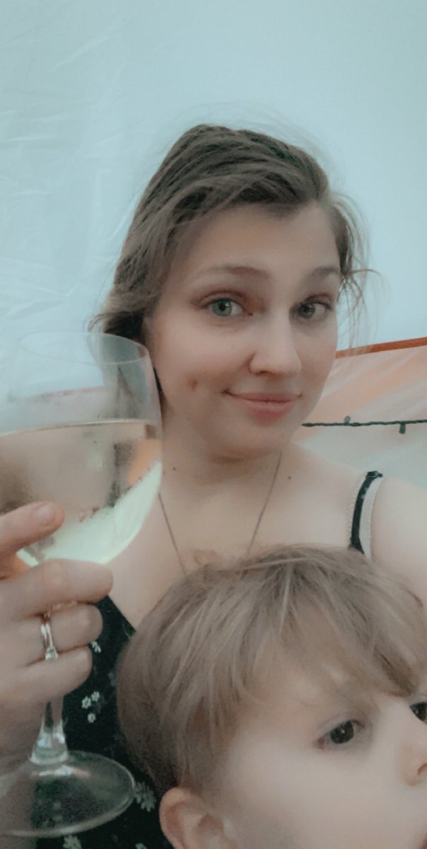 Wine in a yurt watching kids’ shows