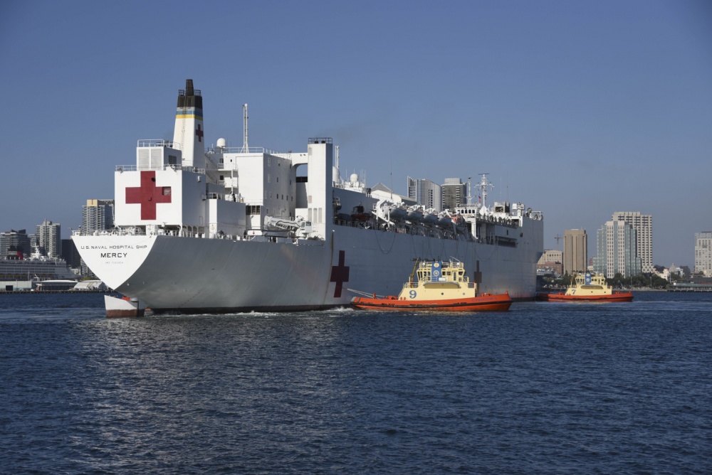 #ICYMI the hospital ship #USNSMercy returned to its homeport of San Diego, May 15. Some of her crew have remained in the Los Angeles area to continue care in support of FEMA, state, and local healthcare providers. 

Read More: navy.mil/submit/display…