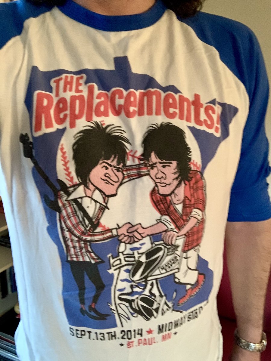 Band shirt day 22/self-isolation day 69: because you can just hear the band laughing at day 69, I’m wearing  @TheReplacements I miss going to the CC Club, so take a great big whiskey to me anyway while listening to Here Comes A Regular https://open.spotify.com/track/6kWr1RL2NmPbHtumZzfLXY?si=kMkR2qvoRJ-qfH6VGUbxiw