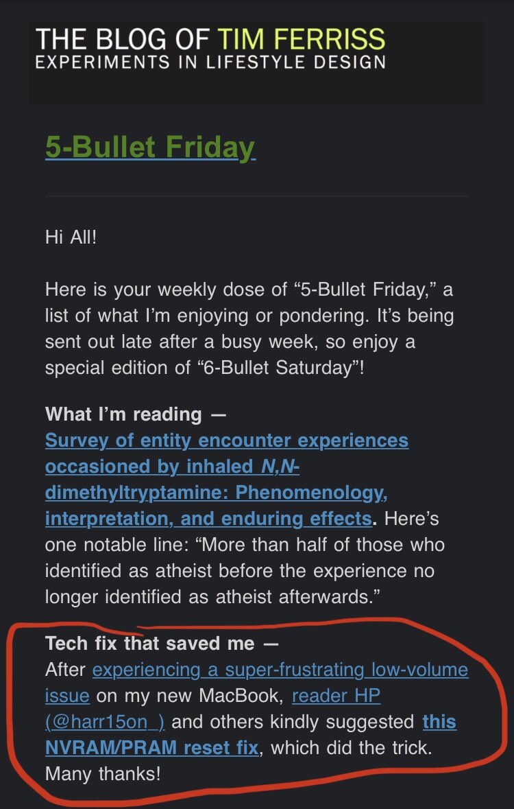 Can’t believe I knew this 3+ years before <a href="/tferriss/">Tim Ferriss</a>...too bad no one pays people to just know/learn things and talk about them...oh wait, that’s what Tim Ferriss does. #influencers #millennials