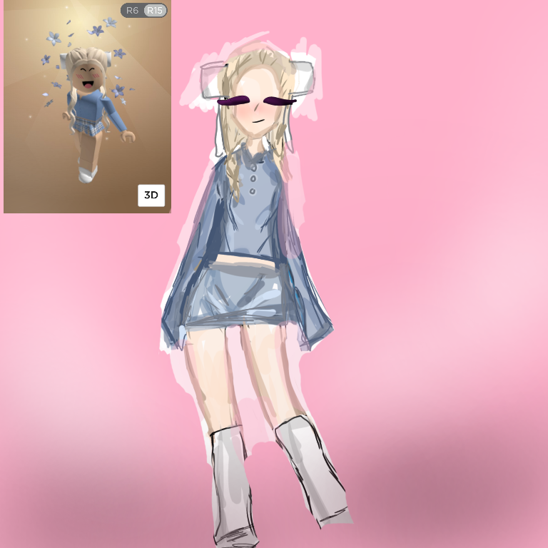 RoyalAlexyes's tweet photo. @Kelani_Blossom here’s mine! (There was no tracing, it look like it is but it’s not xD) https://t.co/exeITXEHqf