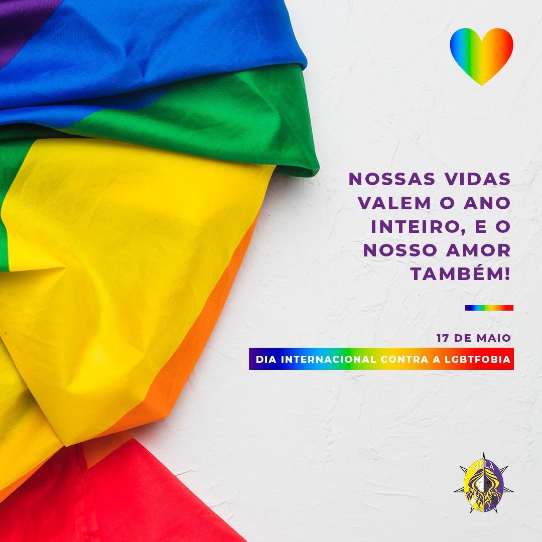Hoje se comemora o Dia Internacional de Combate a LGBTfobia, e a Hela: CAO - C7 não deixou esse dia passar em branco! 

No link abaixo você pode acessar o post do Instagram e ler o texto na íntegra.

#loveislove

c7ufpr.com.br/social/17-de-m… via <a href="/C7UFPR/">C7</a>