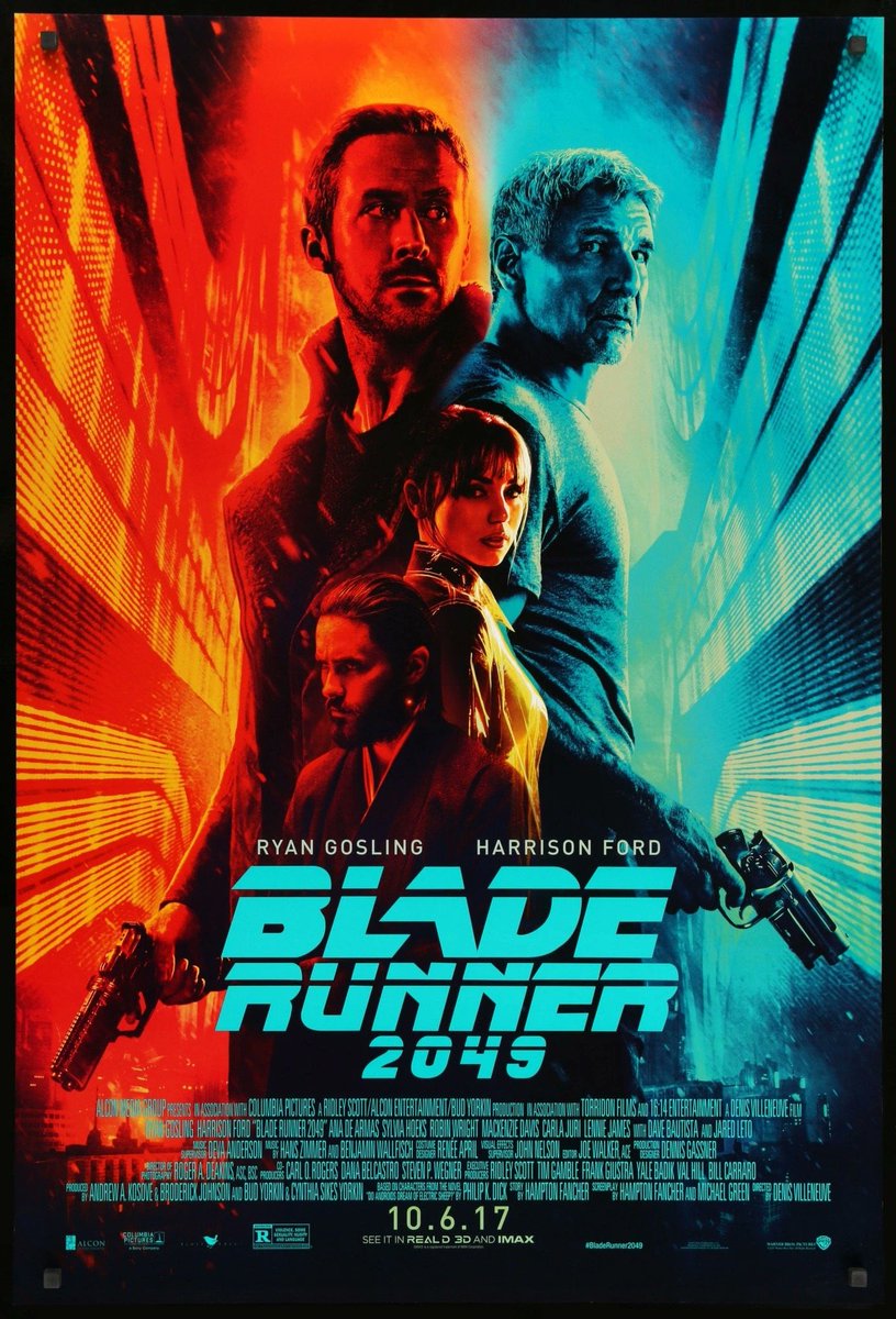 Day 4:A film with a number in the titleBlade Runner 2049.For someone who loved the first film so much, you can sure as hell bet I love this sequel so much.Tho being made 35 yrs after the first film, it maintained the aesthetics while giving a touch of modern filmmaking.