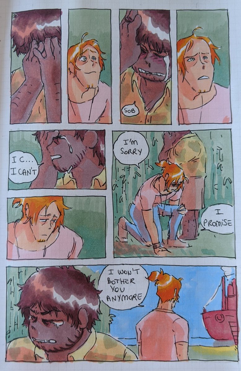 P 29 // tom nook x redd gijinka fancomic... There s prolly 2 or 3 pages remaining depending on how i pace panels... Stick around :') #ACNH    #AnimalCrossingNewHorizons    #animalcrossing  