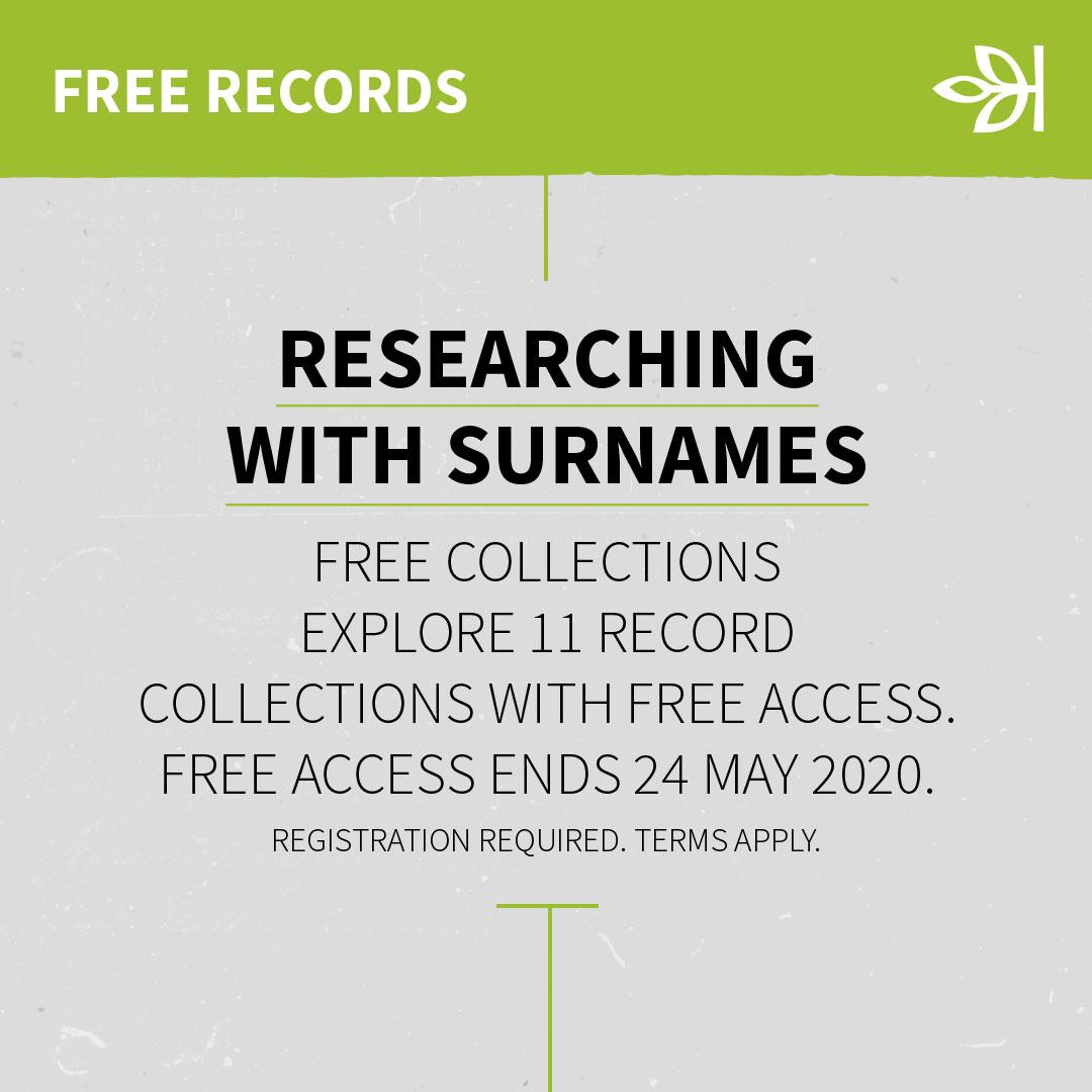Surnames - we've all got 'em! Ever wanted to find out more about your family name, or find an ancestor with only their surname? This week for Ancestry Extra, we've unlocked 11 collections that you can search through for free! Let us know what you find 🔎 ancstry.me/3dVTkxa