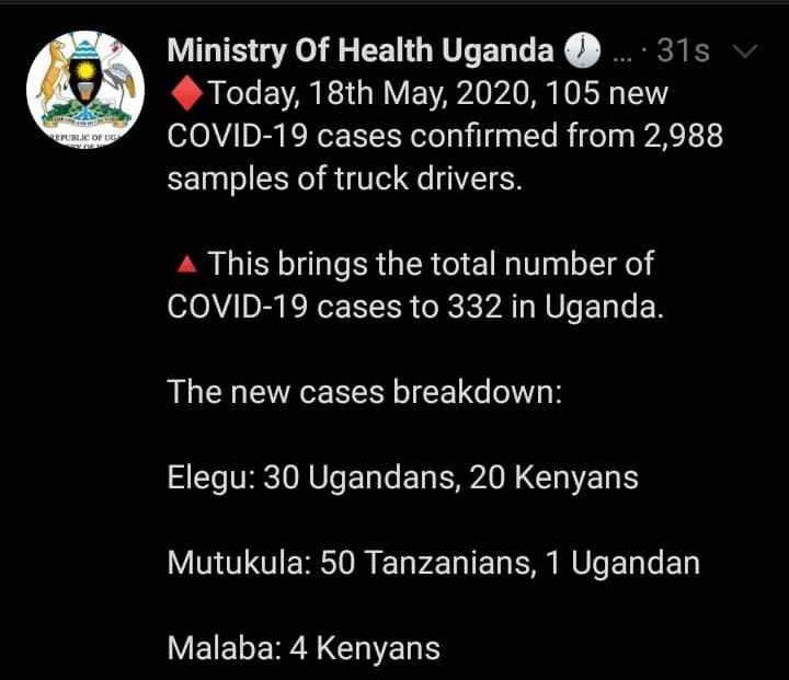 What is wrong with truck drivers who become a reason to the increased cases of covid 19...Government where are you to slove the issues👈👈👌💥💥💦💦