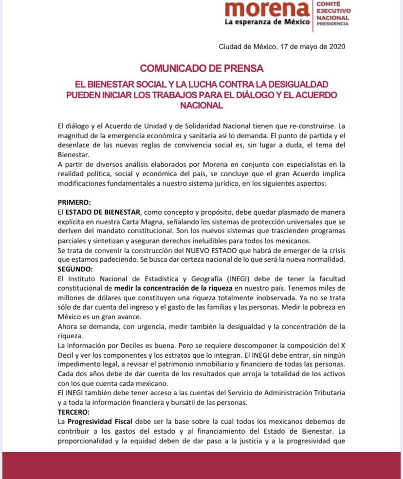 MgOpinion's tweet photo. Alfonso Ramírez Cuéllar, presidente de Morena, presentó un paquete de reformas, donde se propone dar facultades al INEGI para ingresar a los domicilios y corroborar la información relacionada a la riqueza del mismo.

Esto con el fin de notificar al SAT acerca de los ingresos. https://t.co/ysBfdlw2bq