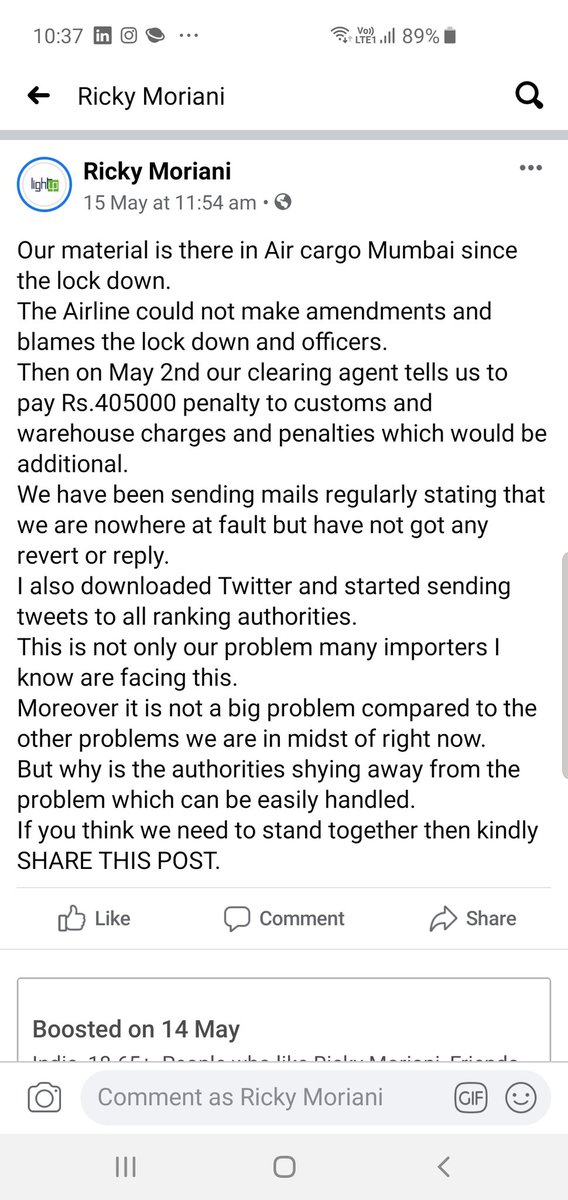 ChandurMoriani's tweet photo. @accsahar @accmumbai @AslamShaikh_MLA @ndtvindia @Sonal_MK @PrannoyRoyNDTV @GargiRawat @SreenivasanJain @ravishndtv @VishnuNDTV @AnkitaNDTV  NDTV team I've posted in face book 200 comments 1300 likes 35000 views Need your support also Aslam jee https://t.co/zNCWAyJS0u