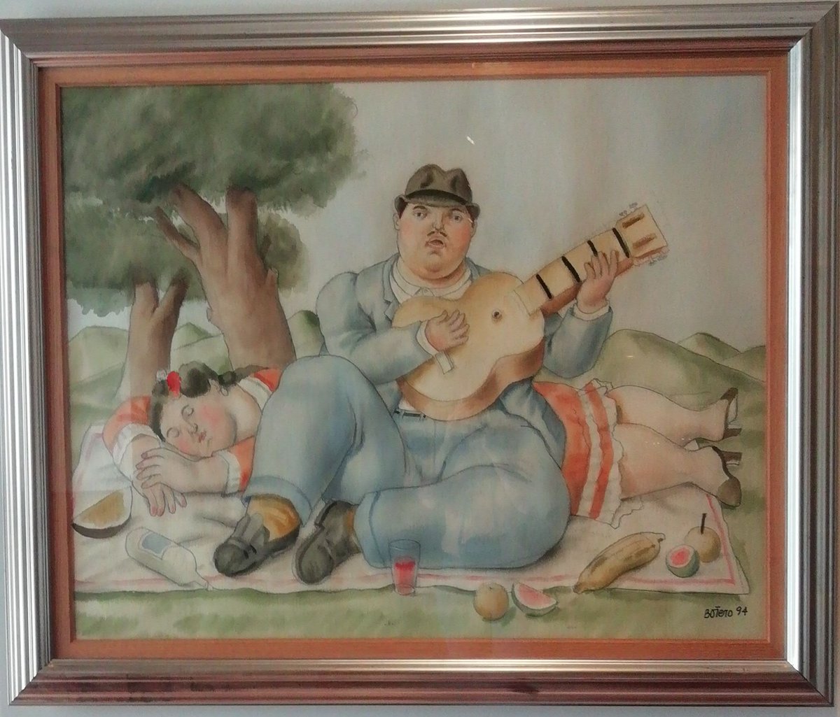 CynthiaLoraR's tweet photo. @benshorts Concierto campestre. Tomada en el Museo de Botero en Bogota, Colombia. https://t.co/yy7rDEyS7c