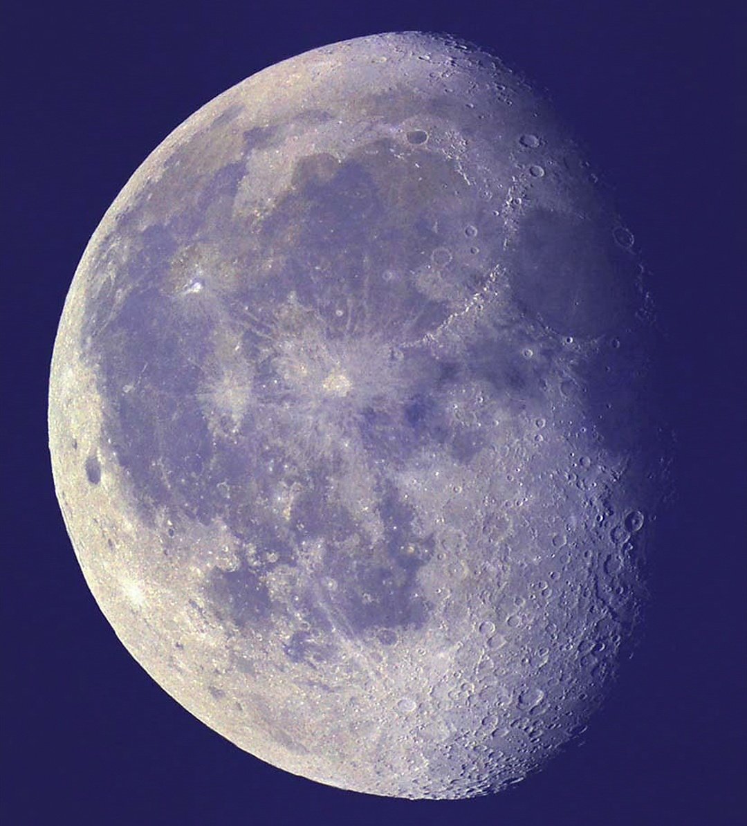 Waning gibbous: ‘Waning’ refers to the decreasing of the Moon’s illumination, and ‘Gibbous’ means more than half of Moon illuminated;~signifies gratitude~