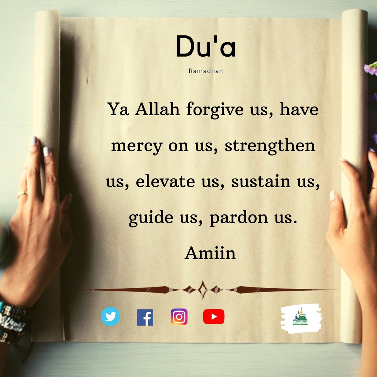 icferug's tweet photo. Ramadhan Day 25
As the holy month of Ramadhan comes to an end, we pray to Allah to accept our deeds. May He also answer our prayers. https://t.co/2RtcZPSsUT