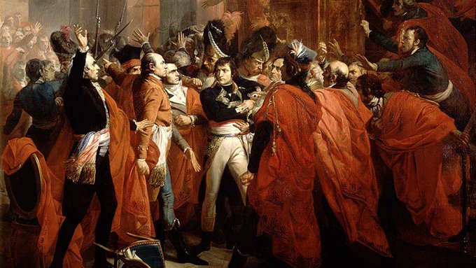 elprimeredecan's tweet photo. #Taldiacomohoy en 1804 en París, el Senado de Francia proclama emperador a Napoleón I. Antes de hacerse efectivo se aprobó en referendum el 28 floreal por más de 3 millones de franceses. El 99,93% de los votantes aceptaron instaurar el #PrimerImperio.
https://t.co/7ZvvhQVSWH https://t.co/wFpF04gh6q