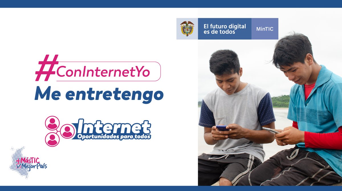 Transforma_Dig's tweet photo. ¡Juegos, películas, música y más! En Internet hay variedad de contenido con el que nos podemos divertir. ¿Cuál tu actividad favorita en la red?  Cuéntanos usando el hashtag #ConInternetYo. https://t.co/KvIxbHuv4e