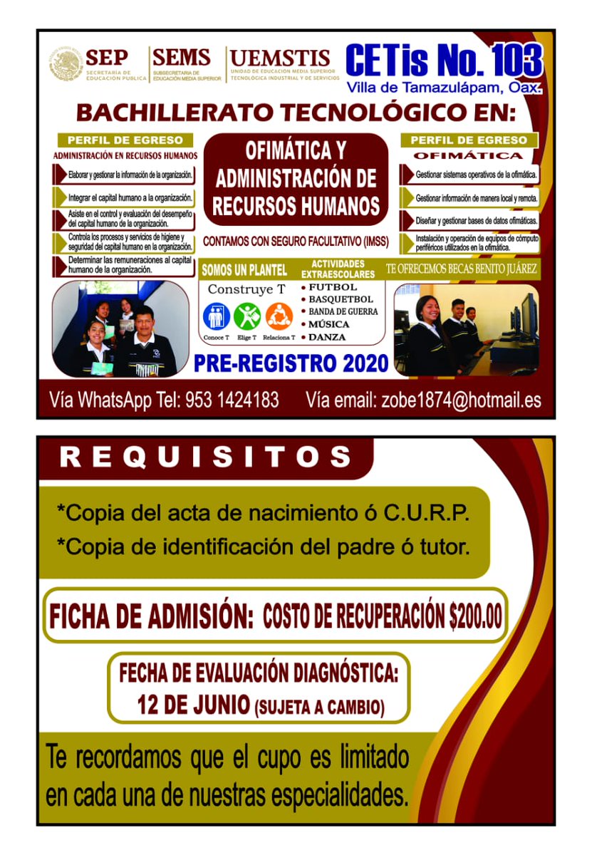 Escuela Secundaria Técnica 71 tweet media