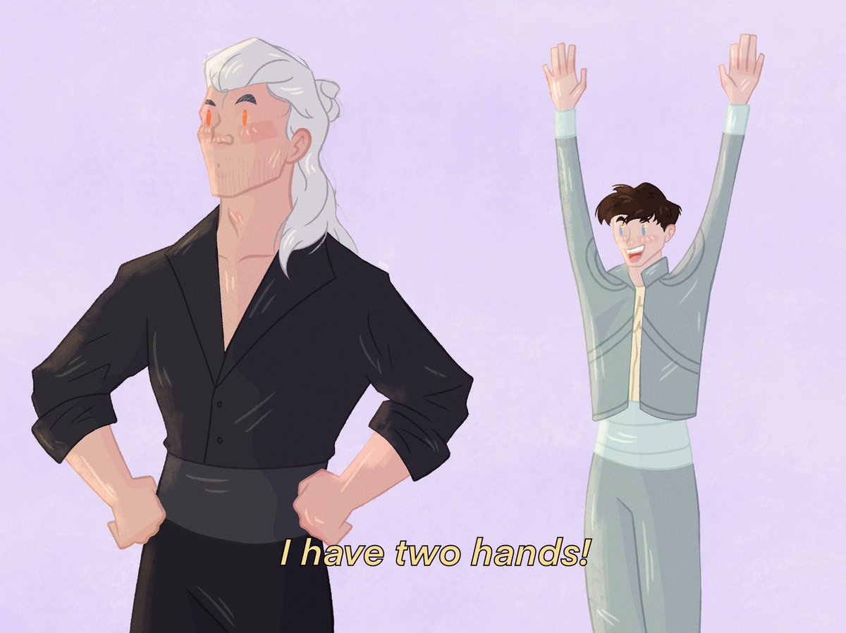 ohmsnwattsonart's tweet photo. I mean, he is right 👀
.
#TheWitcher #jaskier #GeraltOfRivia #geraly #JoeyBatey #HenryCavill #netflix #Geraskier #incorrectwitcherquotes #funny #incorrectwitcher @incwitcher https://t.co/iFT5ofWDyL