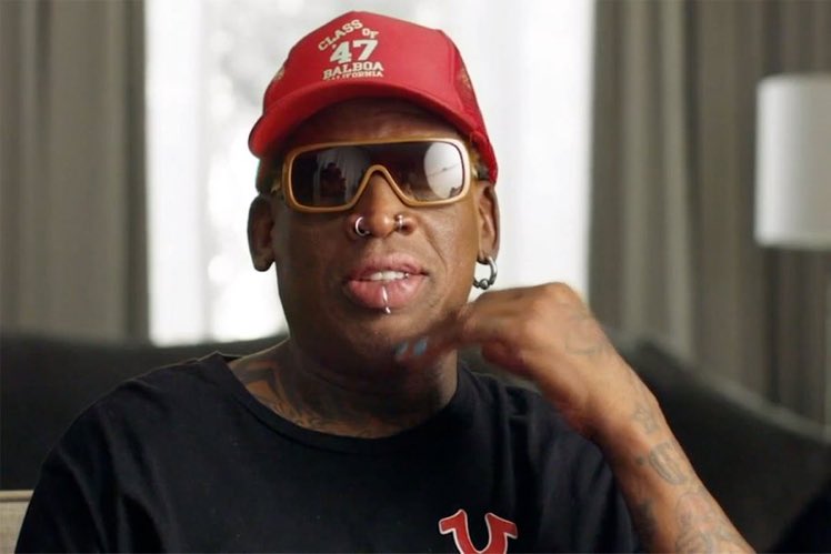 _ChickenJoe_'s tweet photo. I was just trying to play basketball, party, and fuck all the girls. -Dennis Rodman #TheLastDance https://t.co/gHDWymcfBJ