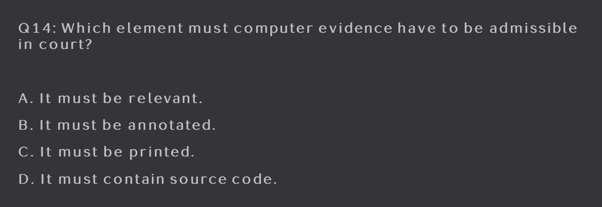 tanayshandilya's tweet image. CISSP Question of  the day

#cisspprep #cissp #cisspquestionoftheday #informationsecurity #securitymanagement #securitymanagement #cybersecurity #cybercrime #security #accesscontrol #cyberfraud #forensics