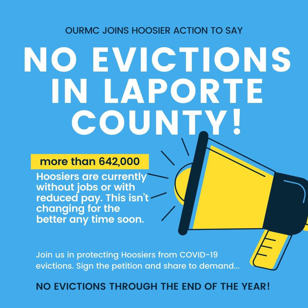Vince_Emanuele's tweet photo. Join @HoosierAction and regional groups from throughout Indiana! Housing is a human right. The landlords are organizing. So are we. #hoosieraction #Indiana #laportecounty #COVID19 #COVID #ourmc https://t.co/IiH6hUmVIG