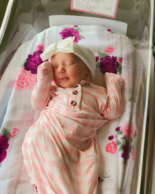 johnsebelius's tweet photo. Allie didn’t know what to get me for my birthday so she gave me a daughter. We are already too in love! Happy to welcome Monroe McCall Sebelius into this world. 💗 #girldad

📸 https://t.co/dqFmxp4HIk via https://t.co/TvwwxyVfAL https://t.co/dWuJWuvv4R