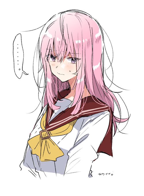 コミカライズにでてきた中学時代の陰キャれな子かわいいなっていう落書き #わたなれ 