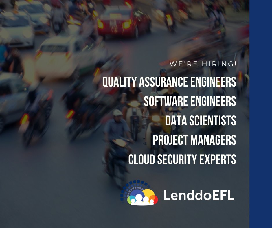 At LenddoEFL we see things differently. We spend our days building products that help make the invisible, visible. We are already changing the world ... do you want to join us?
#alternativedata #creditscoring #fintech 
lnkd.in/g-ytKYB