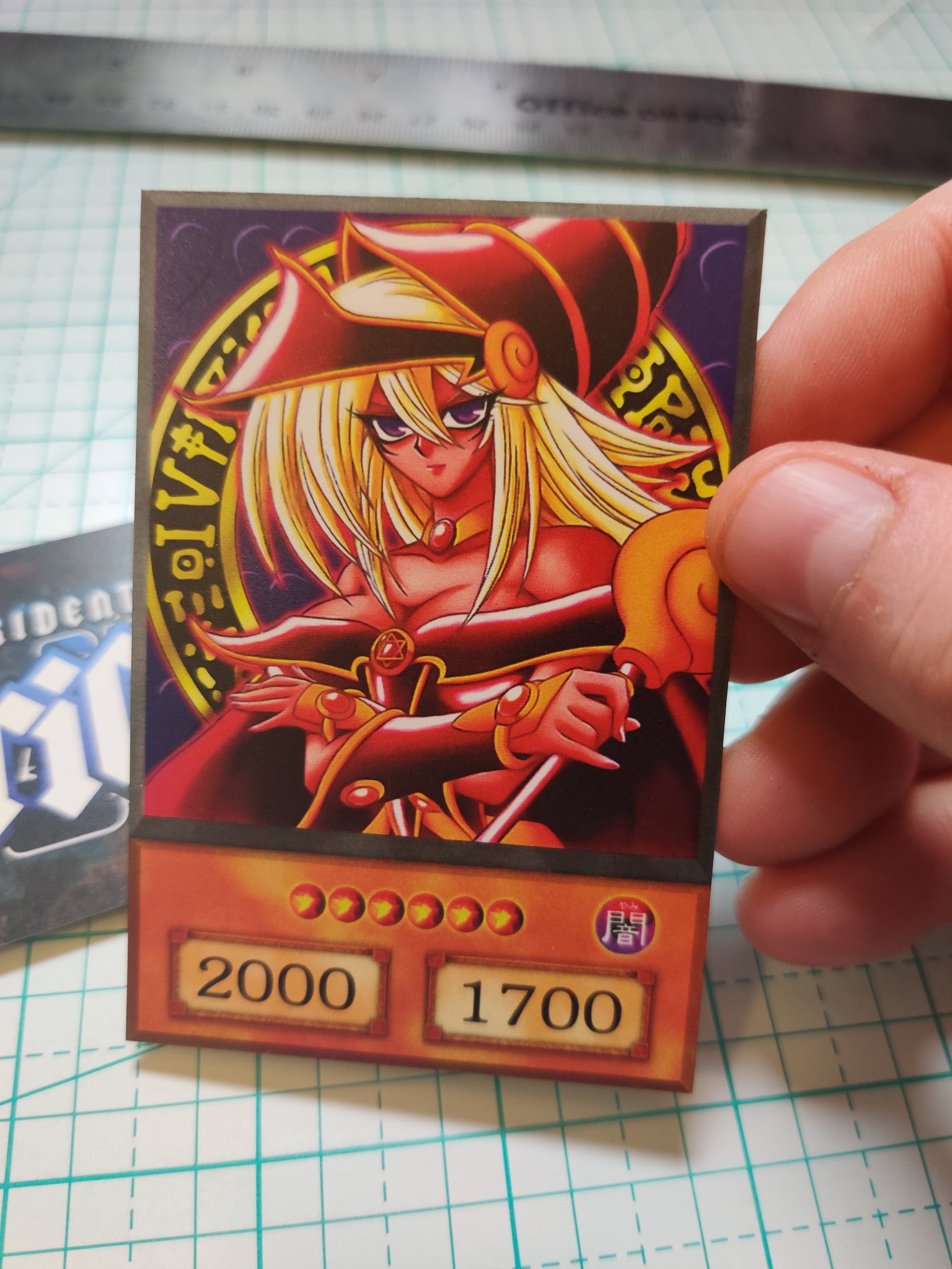 John on Twitter: "Dark Magician Girl Arkana Version. Credits to the ...